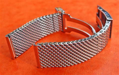 Breitling steel mesh strap